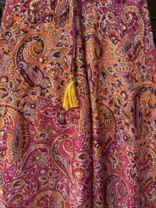 Best Quality Handmade Woven Silk Halter Maxi Dress | Bohemian Floral Print A-Line Summer <b>Beach</b> & Festival Wear Women's Dress - Product Image 6
