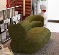 Canapé-lit sectionnel inclinable Chesterfield moderne en tissu et bois, design papillon, pour salon, chambre et appartement