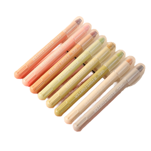 Juego de Marcadores Creativos Personalizados para Estudiantes de Contabilidad, 8 Colores Morandi Jelly, Resaltadores Multicolor - Product Image 1