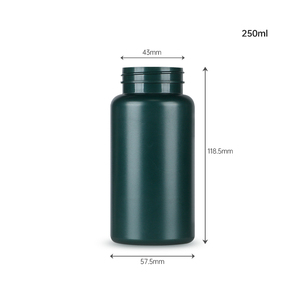 Capsule <b>Bottle</b> Customized Green <b>Bottle</b> Pharmaceutical Packaging HDPE Plastic For Health Products Medicine With Screw Cap - Product Image 5
