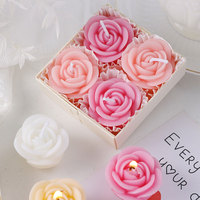 Grenzüberschreitende handgemachte Aromatherapie-Kerze zum Valentinstag, romantisches DIY-Geschenk im Souvenir-Stil, Sojabohnenmischung in Form einer führenden Figur