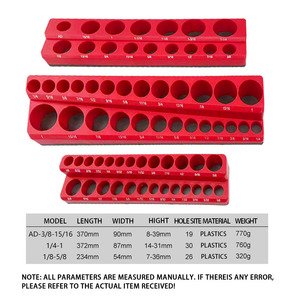 رف تخزين مغناطيسي للأدوات، صندوق تخزين مغناطيسي للأدوات، صندوق أدوات متري وإنجليزي - Product Image 6