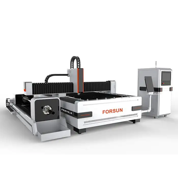 Lazer kesici 500W 1000W 2000W 3000W 4000W CNC Metal çelik karbon çelik Fiber lazer kesme makinesi