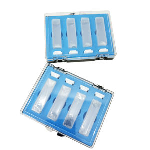 หลอดแก้วควอตซ์ใส <span class=keywords><strong>UV</strong></span> สำหรับการไหลของแสง2ด้าน10มม. เครื่องวัดทางชีวเคมีในห้องปฏิบัติการแบบกำหนดเอง - Product Image 1