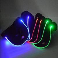 Cappellino da Baseball LED, Cappelli e Berretti Luminosi per Feste - 3 Modalità / Disco / Costume