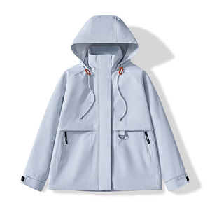 Chaqueta de exterior de alta calidad, impermeable, para montañismo, con múltiples bolsillos, holgada y casual, moderna y cómoda. - Product Image 3
