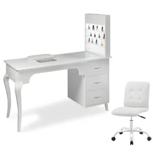 Vintage Manicure <strong>Nail</strong> <strong>Table</strong> With Arm Rest - Product Image 1