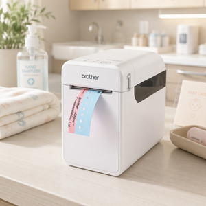 <span class=keywords><strong>Imprimante</strong></span> d'étiquettes thermiques pour bracelets médicaux Brother TD-2020A, machine d'étiquetage d'identification des patients pour hôpitaux, Chine - Product Image 4