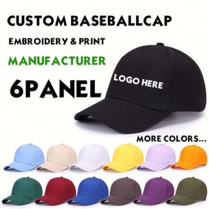 Gorras de Béisbol de 6 Paneles para Niños, 100% Algodón, Logotipo Personalizado, Estilo Moderno, Venta al Por Mayor - Product Image 2