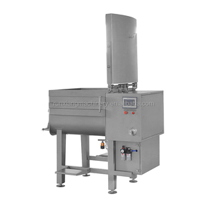 Équipement de mélange sous vide entièrement automatique pour saucisses, grande machine à farcir à double arbre pour sauces, matériel alimentaire commercial - Product Image 2