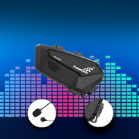 Intercom de moto FreedConn FX PRO Mesh pour 6 motards, système de communication longue portée avec commande vocale
