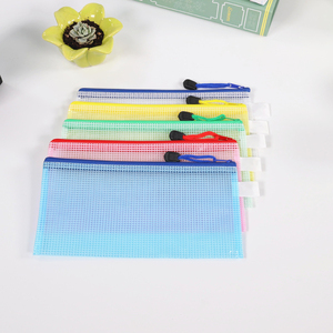 ซองซิปพีวีซี A4 สีสันสดใส กันน้ำ สำหรับใส่เอกสาร แฟ้มสำนักงาน แฟ้มโรงเรียน สำหรับจัดเก็บเอกสาร - Product Image 1