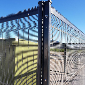 Clôture en treillis métallique en acier galvanisé à chaud enduit de <span class=keywords><strong>PVC</strong></span> <span class=keywords><strong>pour</strong></span> l'aéroport 358 - Product Image 3