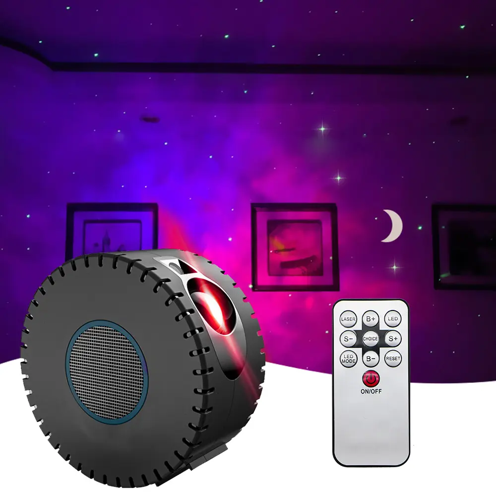 New Tuya Smart Life Star Projector Light Work With Alexa Google Home Colorful Starry Projector Light Sky Led Night Light