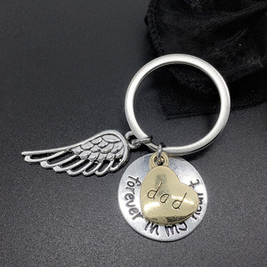 Gioielli commemorativi perdita di memoria della mamma papà padre madre portachiavi per sempre nel mio cuore ricordo portachiavi regalo - Product Image 4