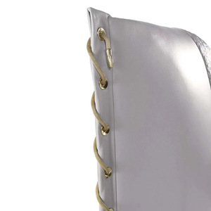 Ý Phong Cách Tối Giản Sang Trọng Da Vua Kích Thước Giường Nhập Khẩu Cây Liên Gỗ Khung Màn Hình Rộng Thiết Kế Cho Phòng Ngủ Đám Cưới Sử Dụng - Product Image 3