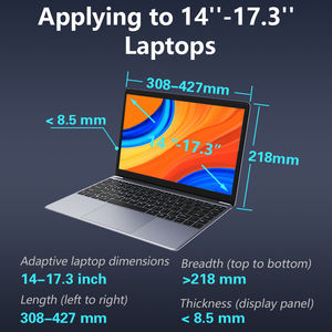 จอภาพพกพาแบบสามจอ Super Slim ขนาด 14 นิ้ว IPS USB C Full HD HDR10 สำหรับแล็ปท็อป ธุรกิจ การซื้อขาย เกมมิ่ง และเพิ่มหน้าจอ - Product Image 3