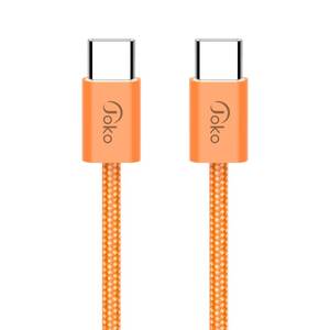 สายชาร์จเร็ว <span class=keywords><strong>JOKO</strong></span> DL86 60W แบบ Type-C (วัสดุ PVC) รุ่นใหม่ - Product Image 1