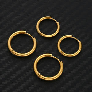 Nuevos Pendientes de <span class=keywords><strong>Aro</strong></span> Pequeños de Acero Inoxidable para <span class=keywords><strong>Hombre</strong></span> y Mujer, Joyería para Perforaciones de Cartílago, Pendientes <span class=keywords><strong>Hombre</strong></span> Mujer - Product Image 3