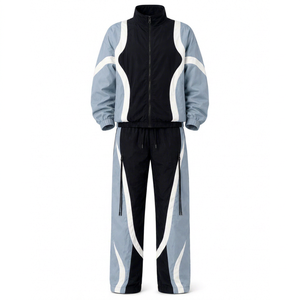 Chándal Personalizado Cortavientos Ligero de Poliéster/Nailon Unisex Talla Grande 6XL Fabricante OEM ODM Marca Privada - Product Image 1