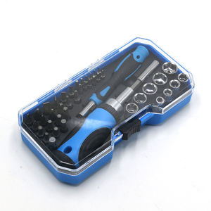 44 Pcs Multifunctional Ratchet <b>Screwdriver</b> Tool <b>Set</b> Cross Hexagon Multipurpose <b>Screwdriver</b> Tool <b>Set</b> Multipurpose <b>Screwdriver</b> Too - Product Image 3