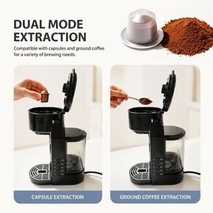 เครื่องชงกาแฟ Caffe Tasimo Kaffacoffeemachine Cafetera Moderna สีชมพู สีขาว และสีทอง เครื่องชงกาแฟ Bunn <span class=keywords><strong>V60</strong></span> เครื่องทำชา <span class=keywords><strong>V60</strong></span> พร้อมระบบ Wifi และปุ่มควบคุม - Product Image 3