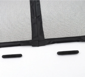Moustiquaire de porte en polyester épaissi 120x220cm, très dense, magnétique, anti-mouches et insectes, avec bandes magnétiques automatiques - Product Image 4