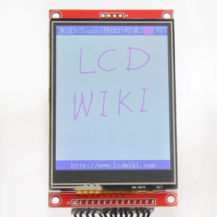 Controlador de módulo de puerto serie de pantalla LCD SPI TFT de 3,2 pulgadas IC ILI9341 3,2 "320*240 con pantalla táctil LCD de pantalla táctil