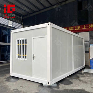 Casa Prefabricada Reutilizable, Portátil, de 20 pies, Modular, Desmontable, Tipo Contenedor, para Hotel, Camping, Dormitorio - Product Image 2