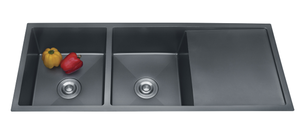 Fregadero de cocina de acero inoxidable, esquinero de laboratorio de presión comercial, lavamanos de lavandería - Product Image 5