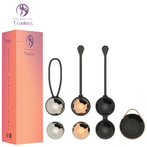 Bolas de ajuste <span class=keywords><strong>Vaginal</strong></span> de Metal, traje de vibración, productos para adultos, juguetes para adultos, Control remoto inalámbrico, 10 vibraciones para mujer, Juguetes sexuales - Product Image 1