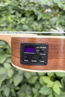 Pabrik Grosir Aiersi Handmade Harga Murah Ukulele Tenor Koa 26 Inch Dengan Pickup Ukulele Elektrik Instrumen Senar