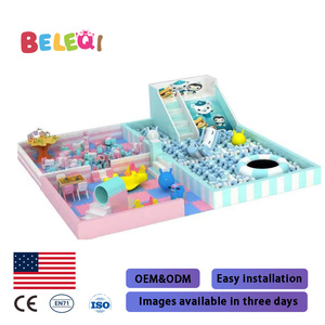 Équipement de terrain de jeux intérieur commercial pour enfants, parc d'aventure, château malicieux pour enfants, conception personnalisée - Product Image 3