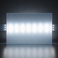 Plaque de guidage lumineux LED en PS, diffuseur en PP, feuilles de plastique acrylique réfléchissant, épaisseur 2 mm, 1200x1200 mm, traitement personnalisé Mitsubishi
