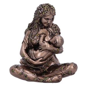 Estatua de la Madre Tierra Mini Gaia Hada estatua de <span class=keywords><strong>Buda</strong></span> decorativa figuritas decorativas diosa curación Chakra meditación decoración del hogar - Product Image 4