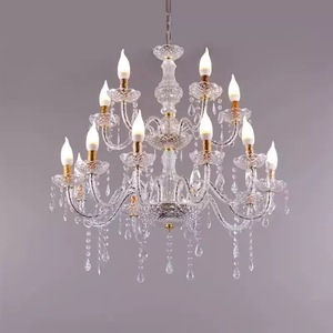 Lampadario a sospensione LED in acrilico di lusso all'ingrosso per ingegneria civile - Ideale per <span class=keywords><strong>matrimoni</strong></span>, hall di hotel, soggiorni e sale da pranzo - Product Image 1