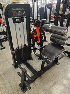 Équipement de musculation <span class=keywords><strong>Brightway</strong></span> Dual à deux postes, assis, dossier bas; possibilité de personnalisation OEM; machine pour extensions du dos et crunch abdominaux - Product Image 2