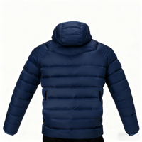 Veste matelassée en fibre de nylon 100% pour homme-hydrofuge et coupe-vent