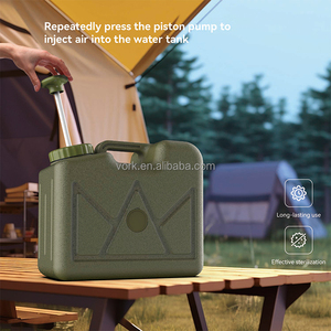 Récipient de réservoir d'eau de camping extérieur ultraléger Transporteur de stockage d'eau d'urgence portable pour le lavage et la <span class=keywords><strong>douche</strong></span> - Product Image 4