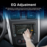 Autoradio Stéréo 7 Pouces pour VW Passat Jetta Touran SEAT avec CarPlay Filaire, Android Auto, Bluetooth et Navigation GPS