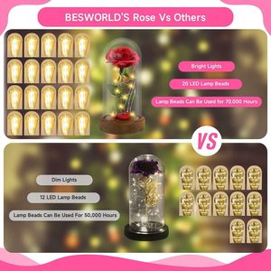 Rose LED <span class=keywords><strong>La</strong></span> <span class=keywords><strong>Belle</strong></span> <span class=keywords><strong>et</strong></span> <span class=keywords><strong>la</strong></span> <span class=keywords><strong>Bête</strong></span>, rose enchantée en galaxie, fleurs éternelles <span class=keywords><strong>dans</strong></span> un dôme, pour Noël, <span class=keywords><strong>la</strong></span> fête des mères, <span class=keywords><strong>la</strong></span> Saint-Valentin, cadeau - Product Image 3