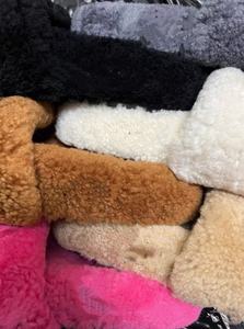 Vente en gros de pantoufles de haute qualité personnalisées de grande taille, pantoufles en fourrure moelleuse personnalisées décontractées pour femmes - Product Image 4