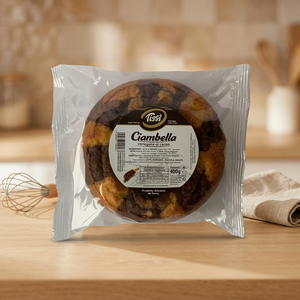 Ciambelle al Cioccolato Variegato Tissi Modello Rotondo 0402767 0,4kg 8 Pezzi Confezione Fresca in Sacchetto Italia DOLCIARIA PONTE VECCHIO SRL - Product Image 3