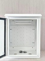 Caja de Distribución Metálica Impermeable para Exteriores con Cerradura para Suministro de Energía de CCTV, Caja de Conexiones para Sistema de Control