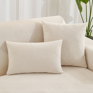 Waterproof <b>Sofa</b> Cushions 145-185CM Solid Color Non-Slip Living Room <b>Cover</b> - Product Image 1