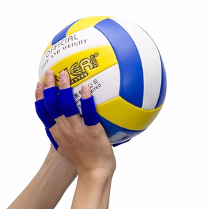 Bốn màu sắc độ đàn hồi cao ngón tay hỗ trợ Brace bóng rổ ngón tay tay áo bảo vệ - Product Image 3