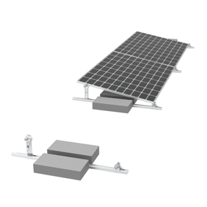 ระบบติดตั้งแผงโซลาร์เซลล์บนหลังคาแบบแบน Gresolar Stock ติดตั้งง่าย ทนลมแรง พร้อมฐานยึดแบบถ่วงน้ำหนัก - Product Image 2