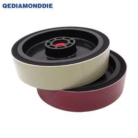 6/8 Inci 60 # -50000 #   Roda Poles Batu Permata Grit Soft Resin Diamond Nova, Cakram Abrasif Berkinerja Tinggi untuk Pemolesan Perhiasan