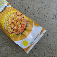 Couverture d'emballage de collations avec impression personnalisée sachet de pop-corn croustillant pop-corn banane croustilles sac d'emballage