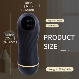 1,77 Pfund 10 Geschwindigkeit Vibrierende Penis Stimulation Masturbation Tasse Paar Geschenk Männlich Selbst vergnügen Tasche Muschi Sexspielzeug für Männer - Product Image 6